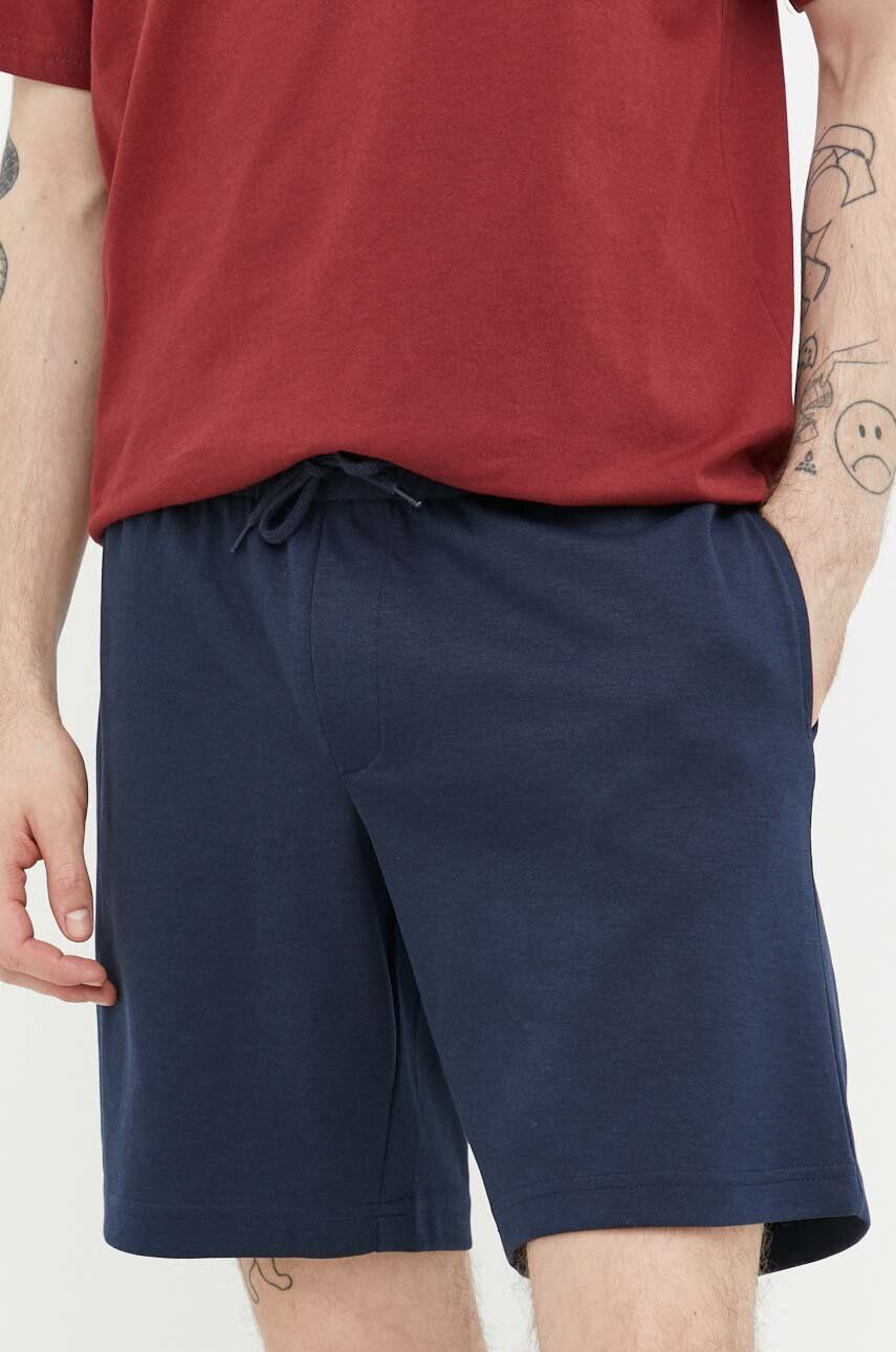 Jack & Jones Kratke hlače JPSTNEWBASIC moške mornarsko modra barva 12224021 - Pepit.si