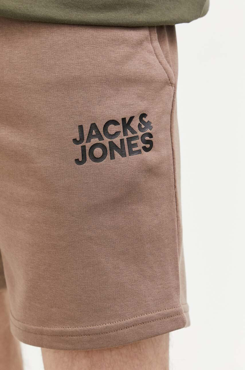 Jack & Jones Kratke hlače JPSTNEWSOFT moške rjava barva 12228920 - Pepit.si