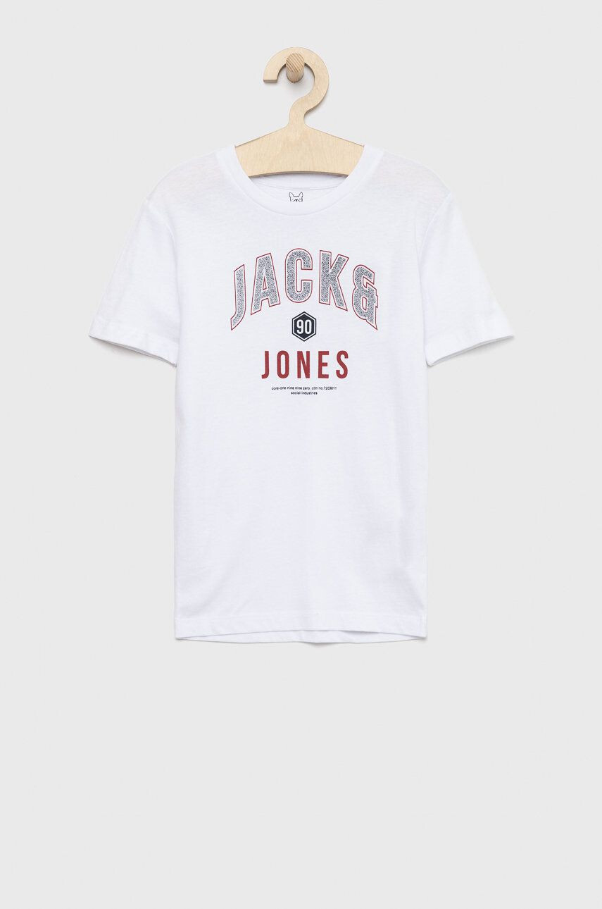 Jack & Jones Otroška bombažna kratka majica - Pepit.si