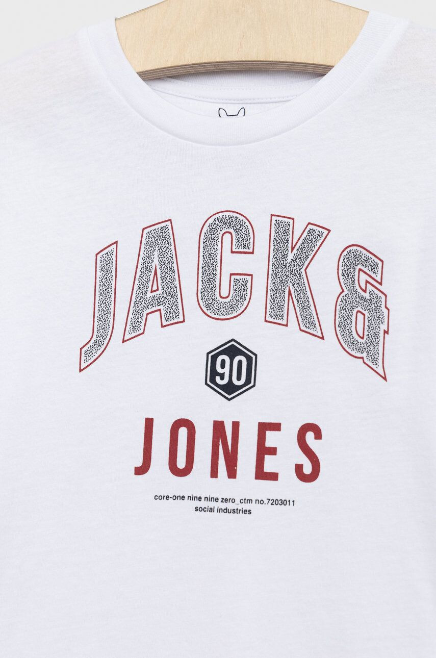 Jack & Jones Otroška bombažna kratka majica - Pepit.si