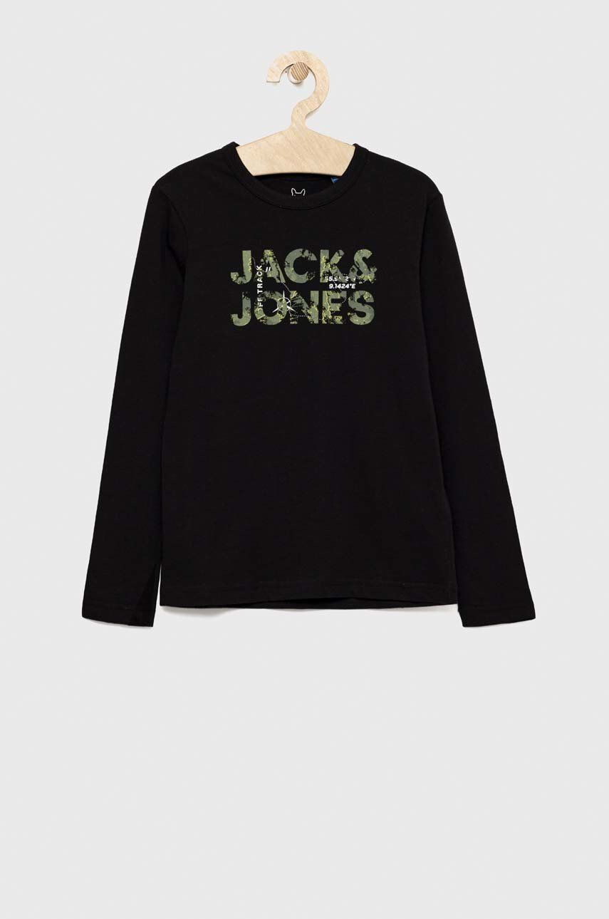 Jack & Jones Otroška bombažna majica z dolgimi rokavi - Pepit.si