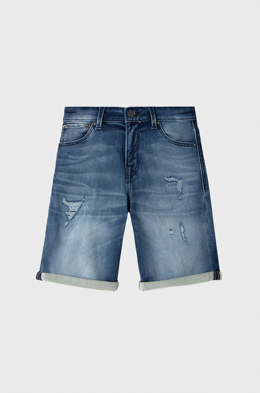 Jack & Jones Otroške kratke hlače iz jeansa - Pepit.si