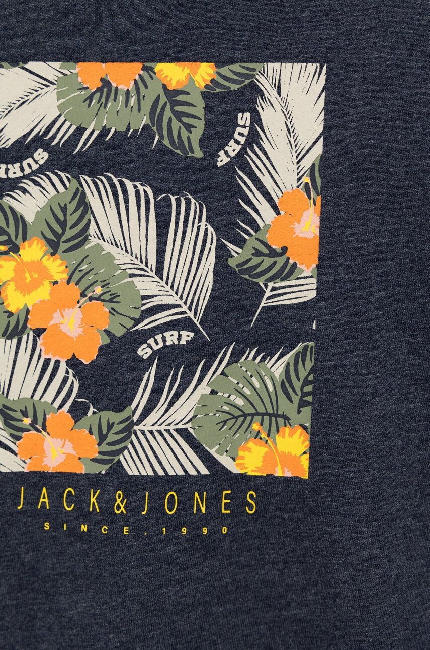 Jack & Jones Otroški t-shirt mornarsko modra barva - Pepit.si