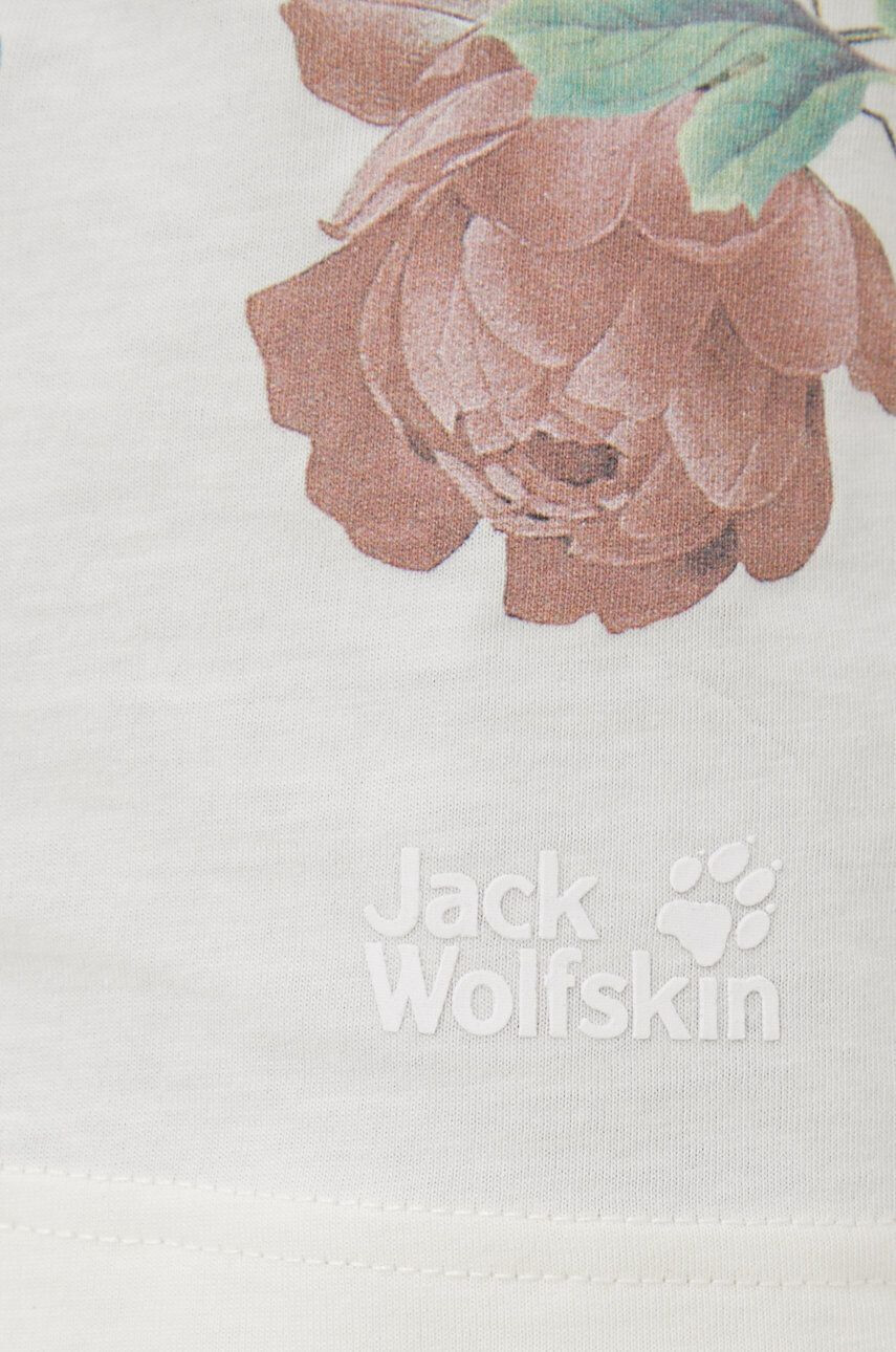 Jack Wolfskin Bombažen t-shirt - Pepit.si