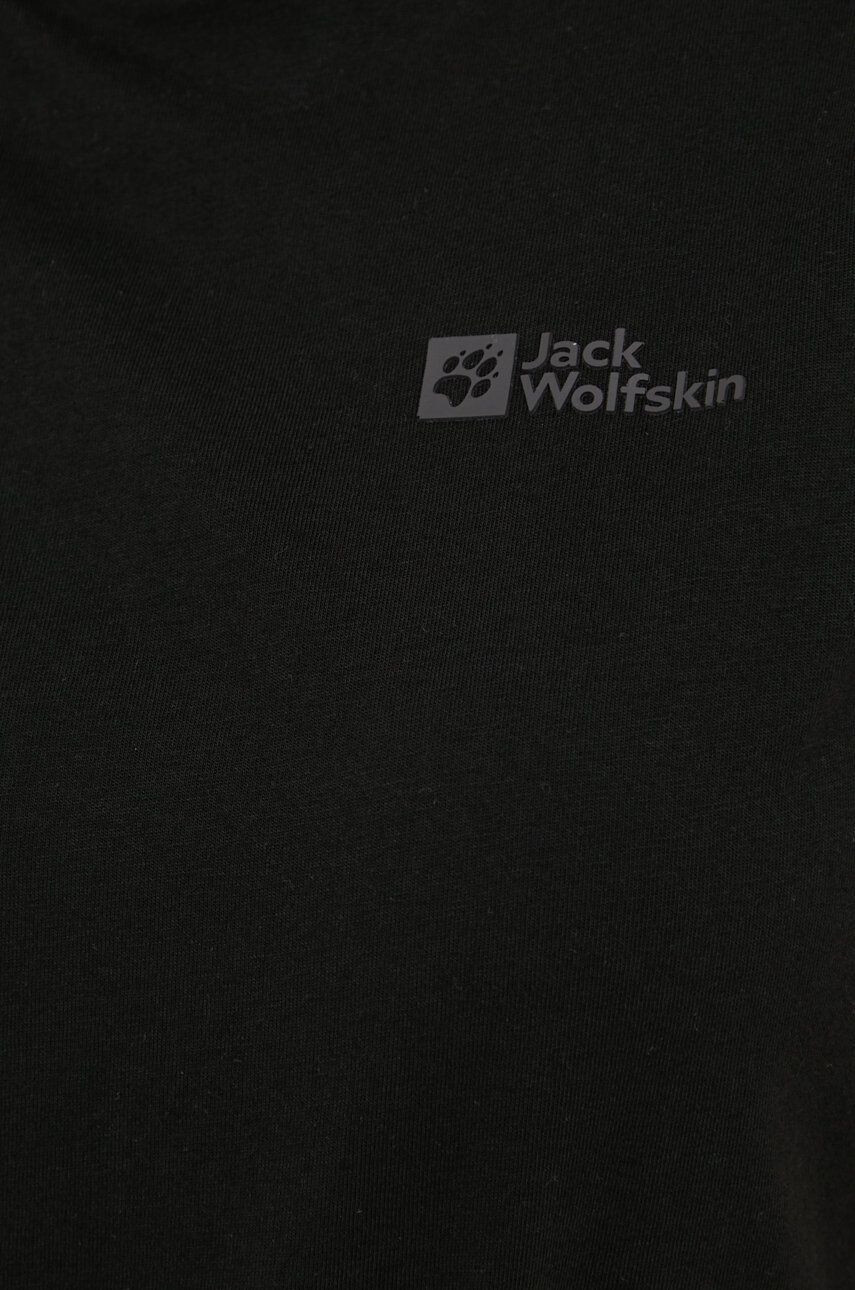 Jack Wolfskin Bombažna kratka majica - Pepit.si