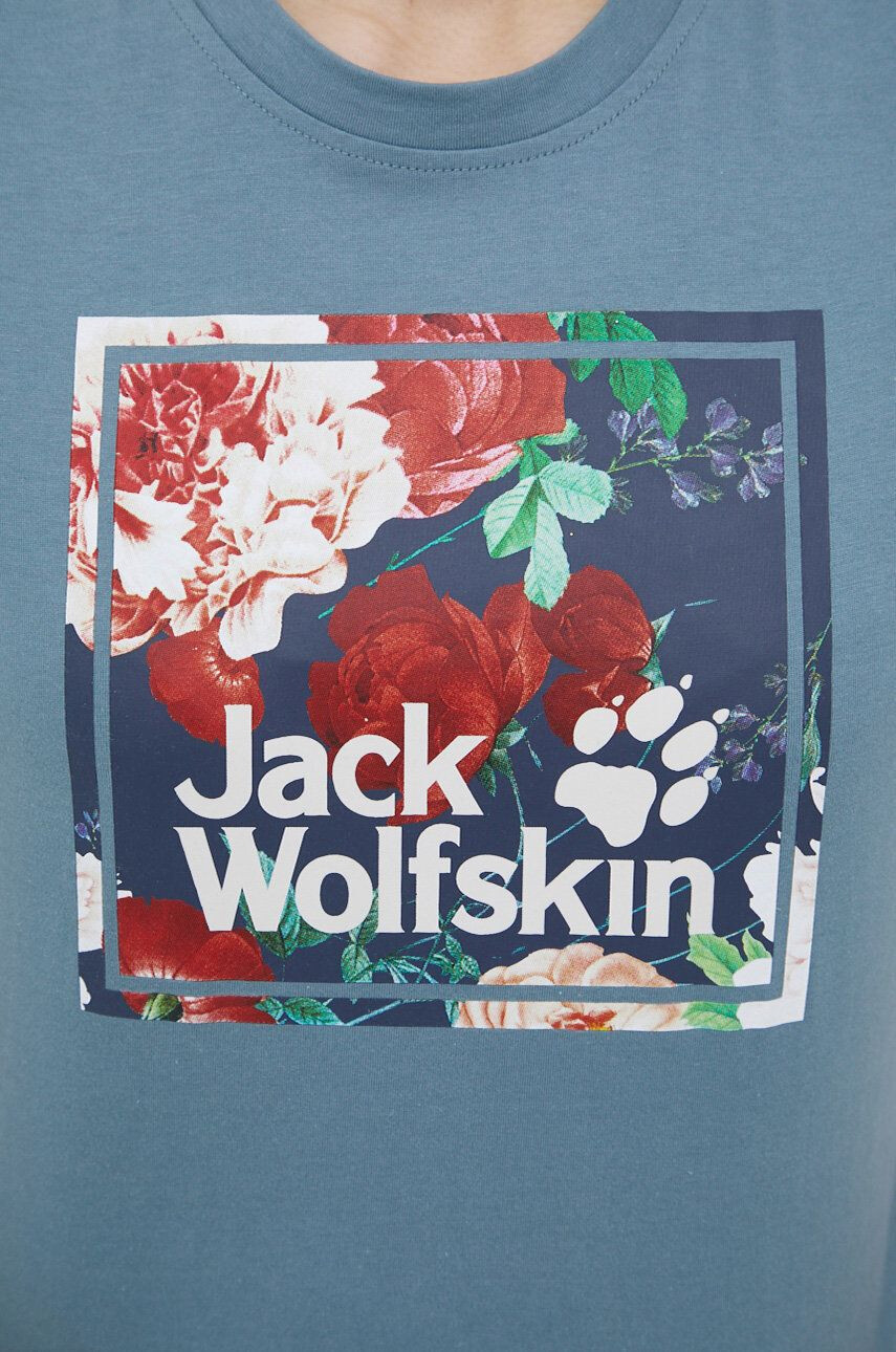 Jack Wolfskin bombažna majica - Pepit.si