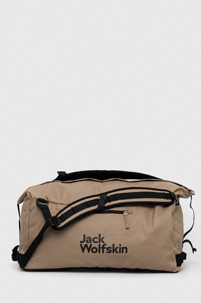 Jack Wolfskin Torba bež barva - Pepit.si