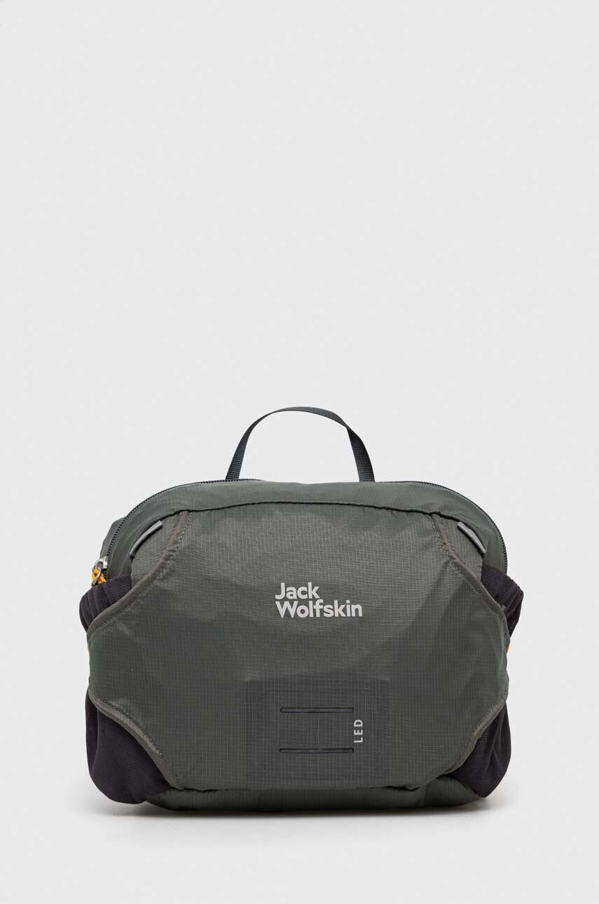 Jack Wolfskin Torbica za okoli pasu Velo Trail zelena barva - Pepit.si