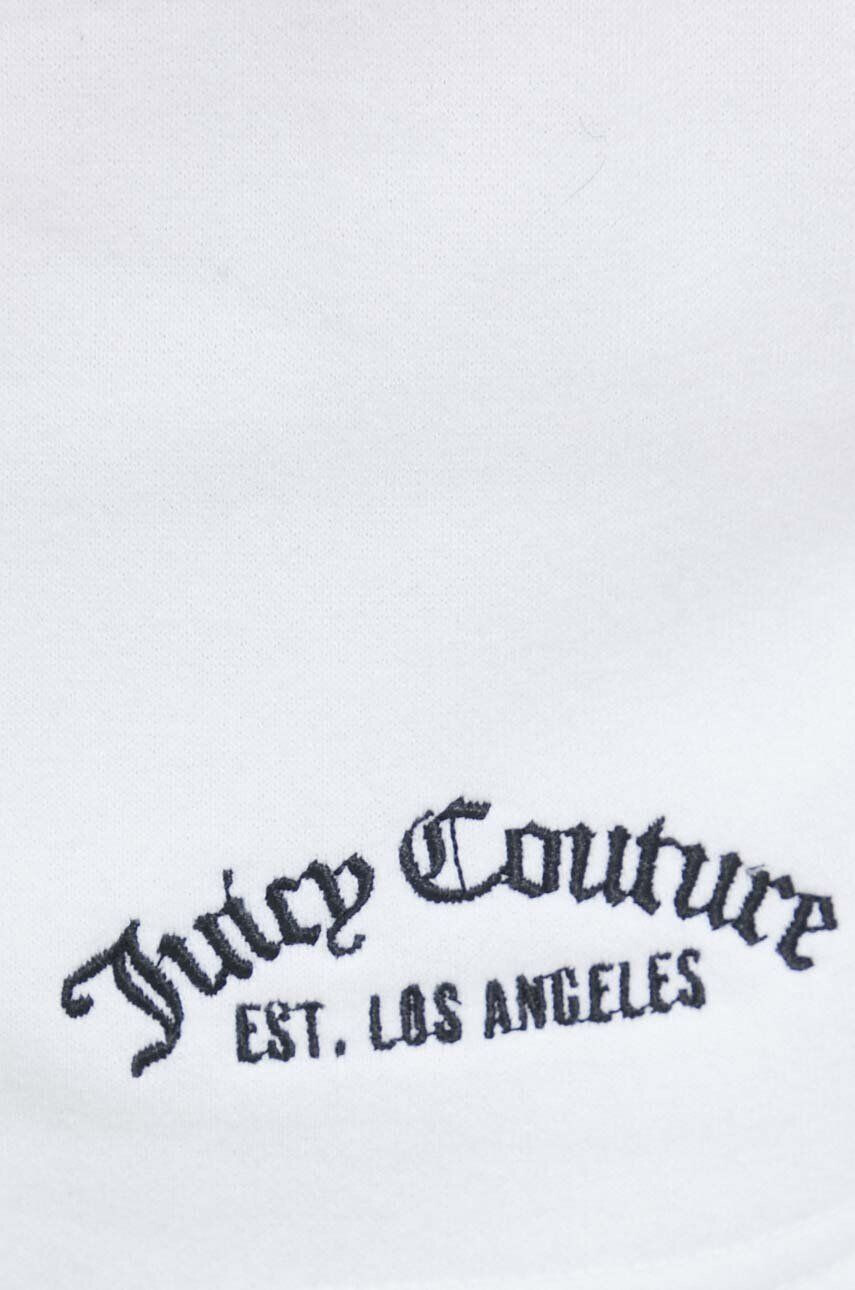 Juicy Couture Kratke hlače ženski bela barva - Pepit.si