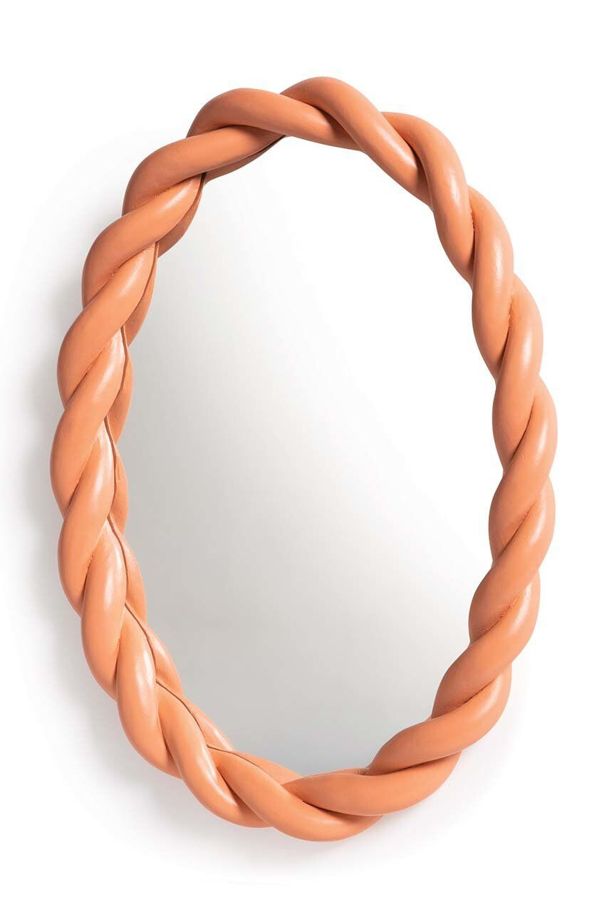 &k amsterdam ogledalce Braid Oval - Pepit.si