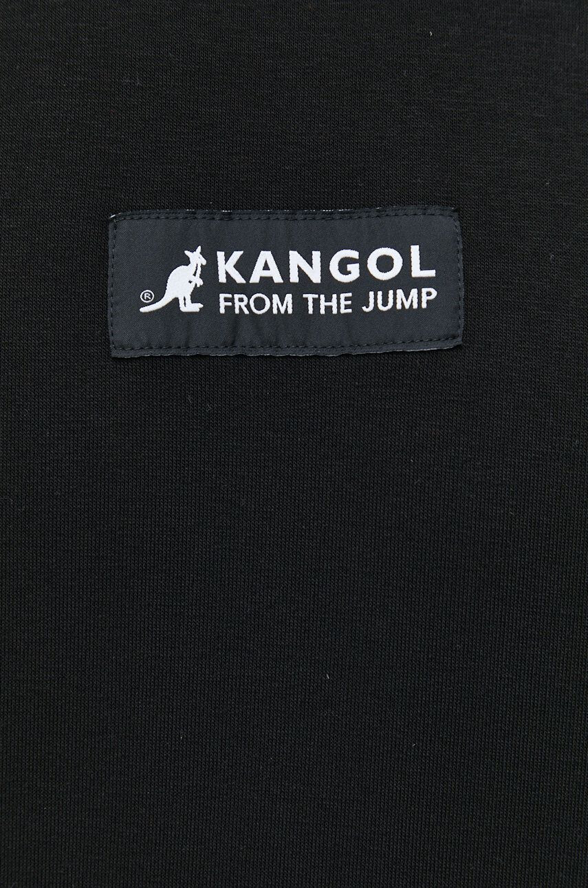 Kangol Bluza unisex črna barva - Pepit.si