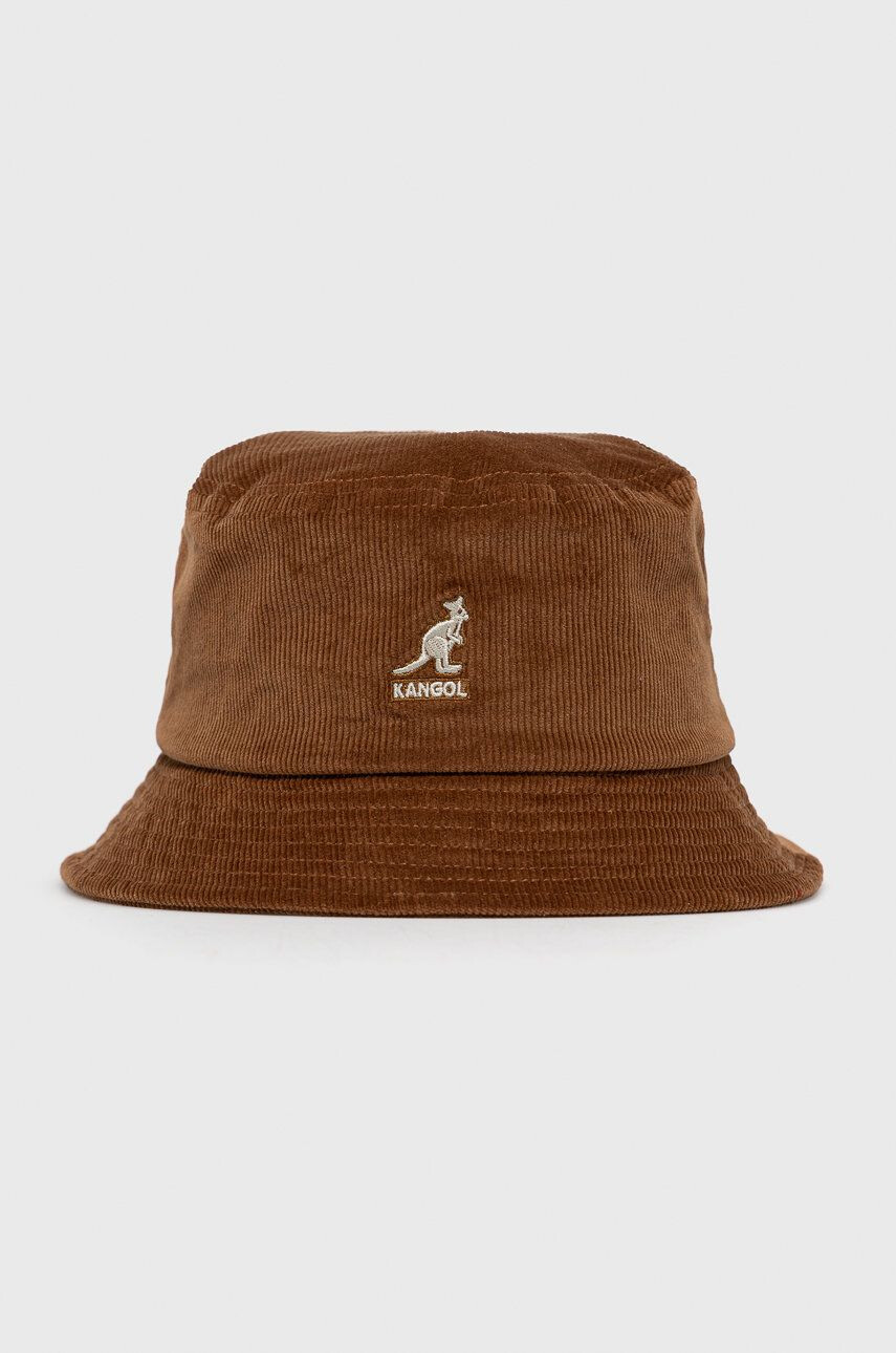 Kangol Klobuk rjava barva - Pepit.si