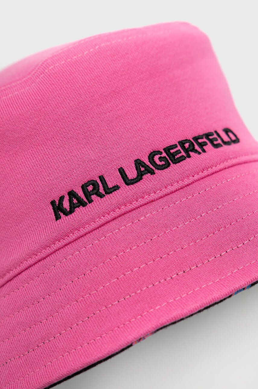 Karl Lagerfeld Dvostranski klobuk - Pepit.si