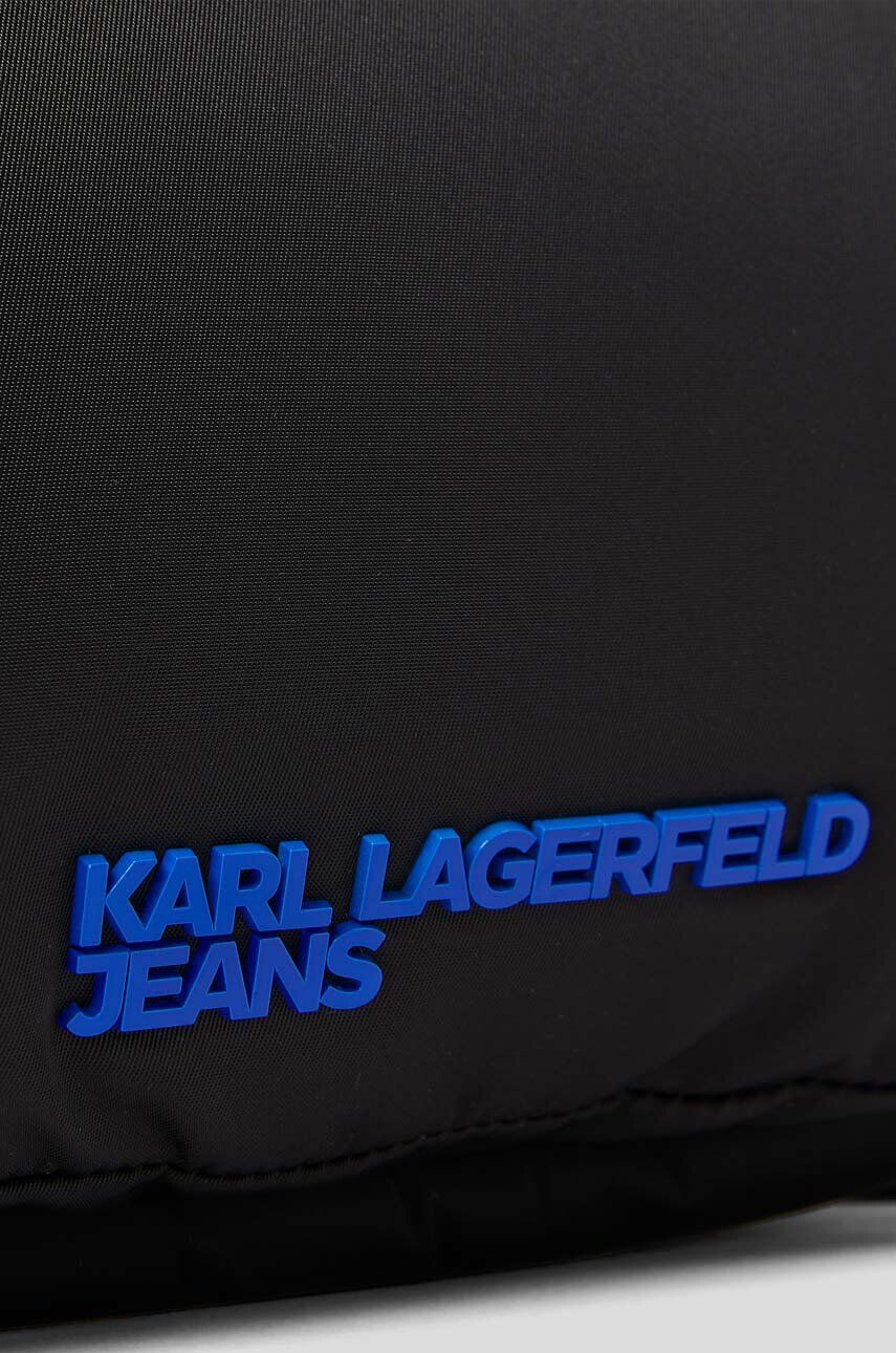 Karl Lagerfeld Jeans Torbica črna barva - Pepit.si