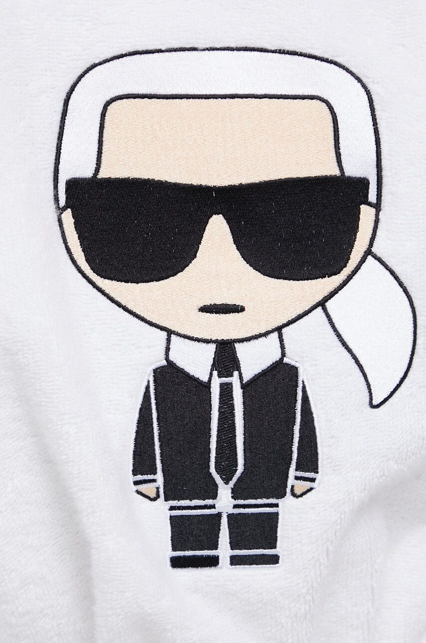 Karl Lagerfeld Kopalni plašč bela barva - Pepit.si