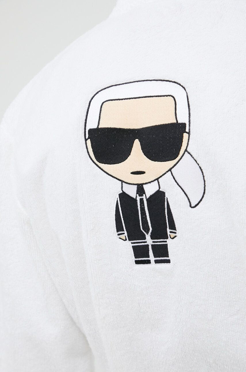 Karl Lagerfeld Kopalni plašč bela barva - Pepit.si