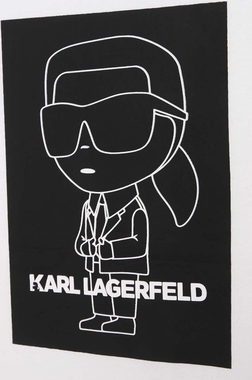 Karl Lagerfeld Otroška bombažna kratka majica - Pepit.si