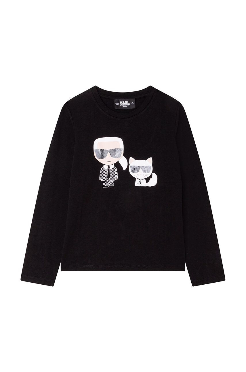 Karl Lagerfeld Otroški longsleeve - Pepit.si