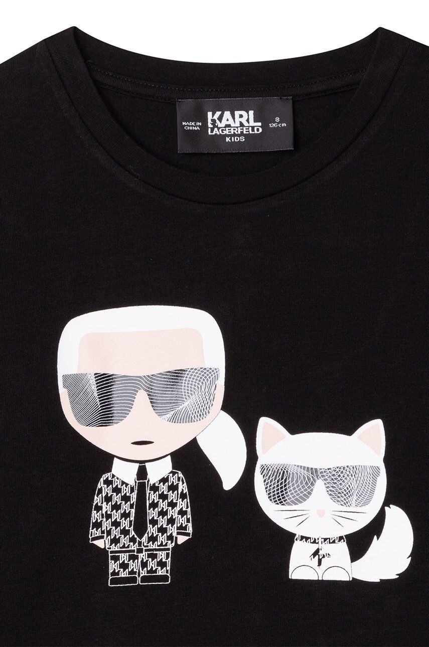 Karl Lagerfeld Otroški longsleeve - Pepit.si