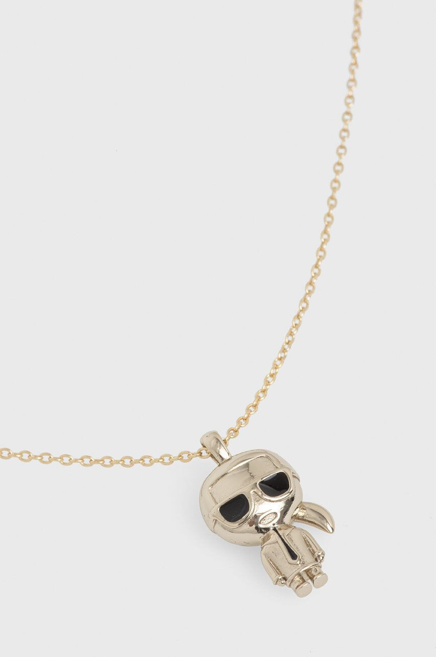 Karl Lagerfeld srebrni choker - Pepit.si