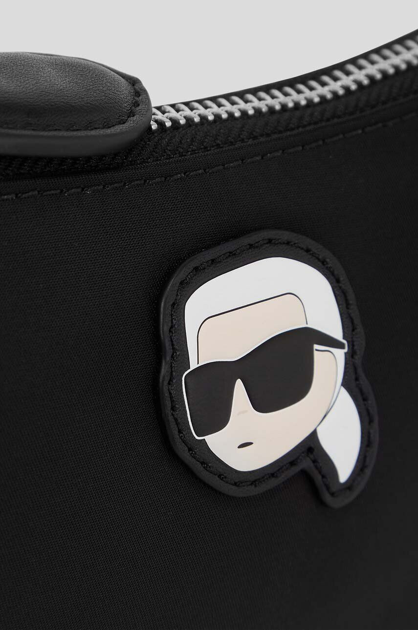 Karl Lagerfeld Torbica črna barva - Pepit.si