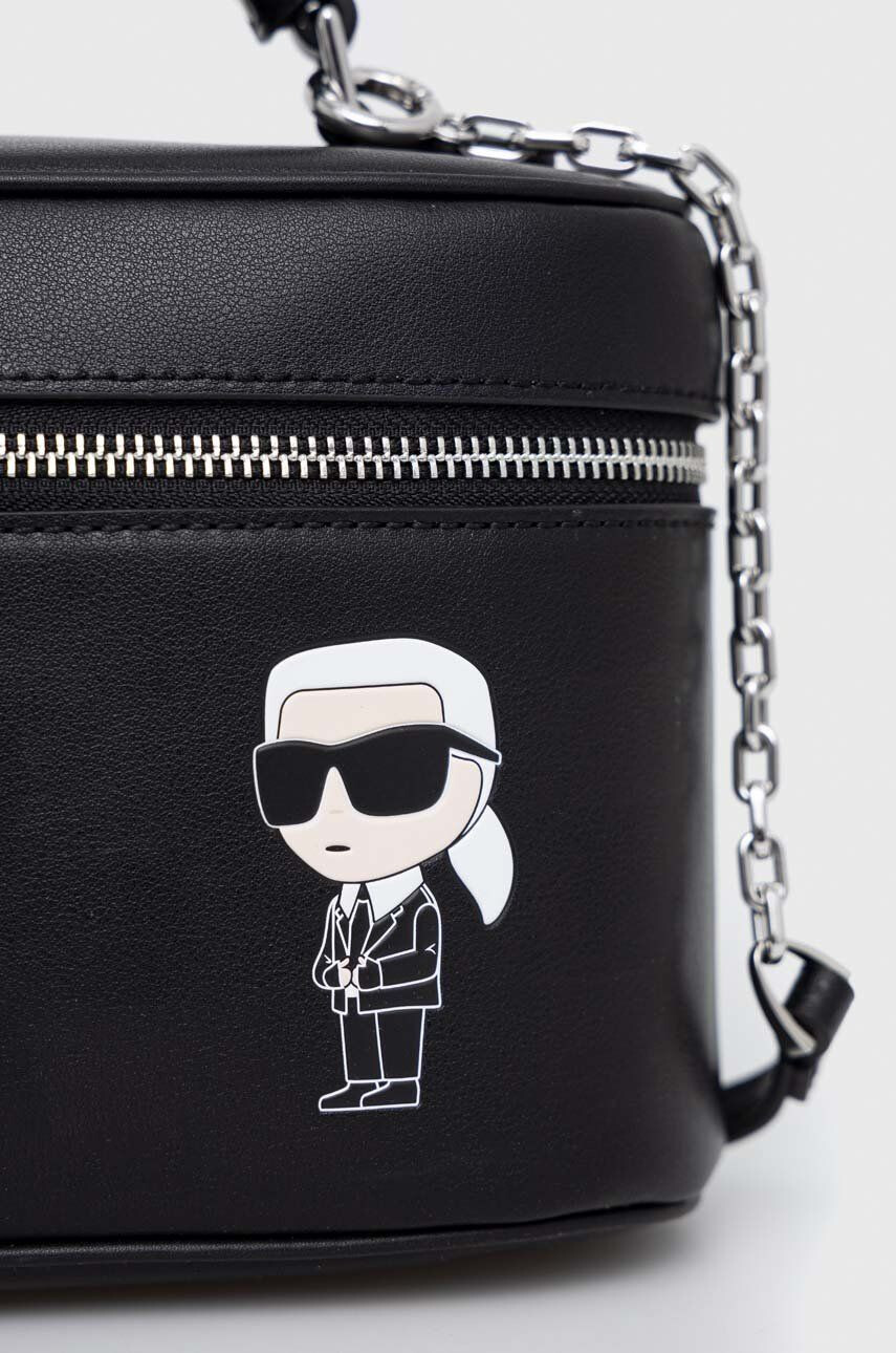 Karl Lagerfeld Usnjena torbica - Pepit.si