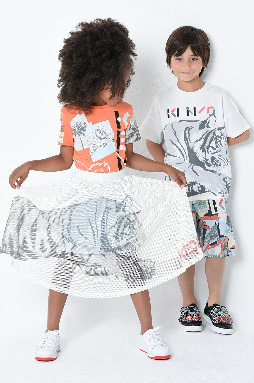 Kenzo kids bombažna otroška majica - Pepit.si