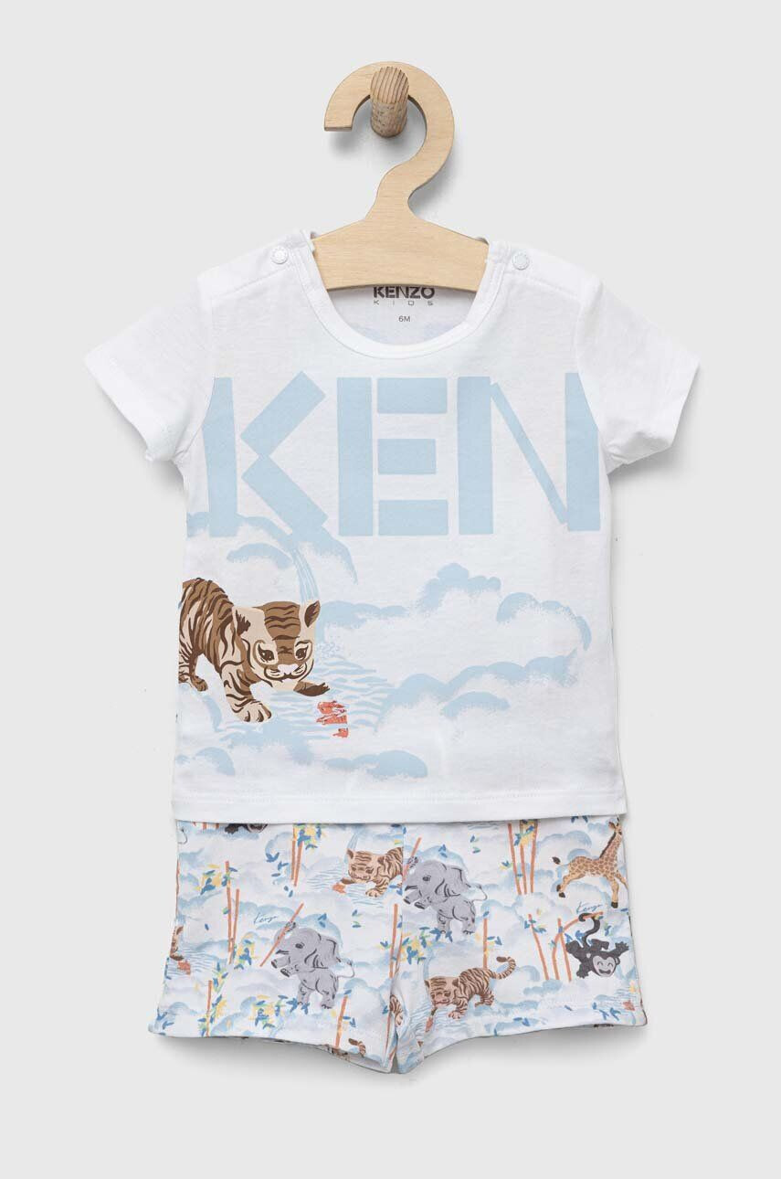 Kenzo kids Komplet za dojenčka bela barva - Pepit.si