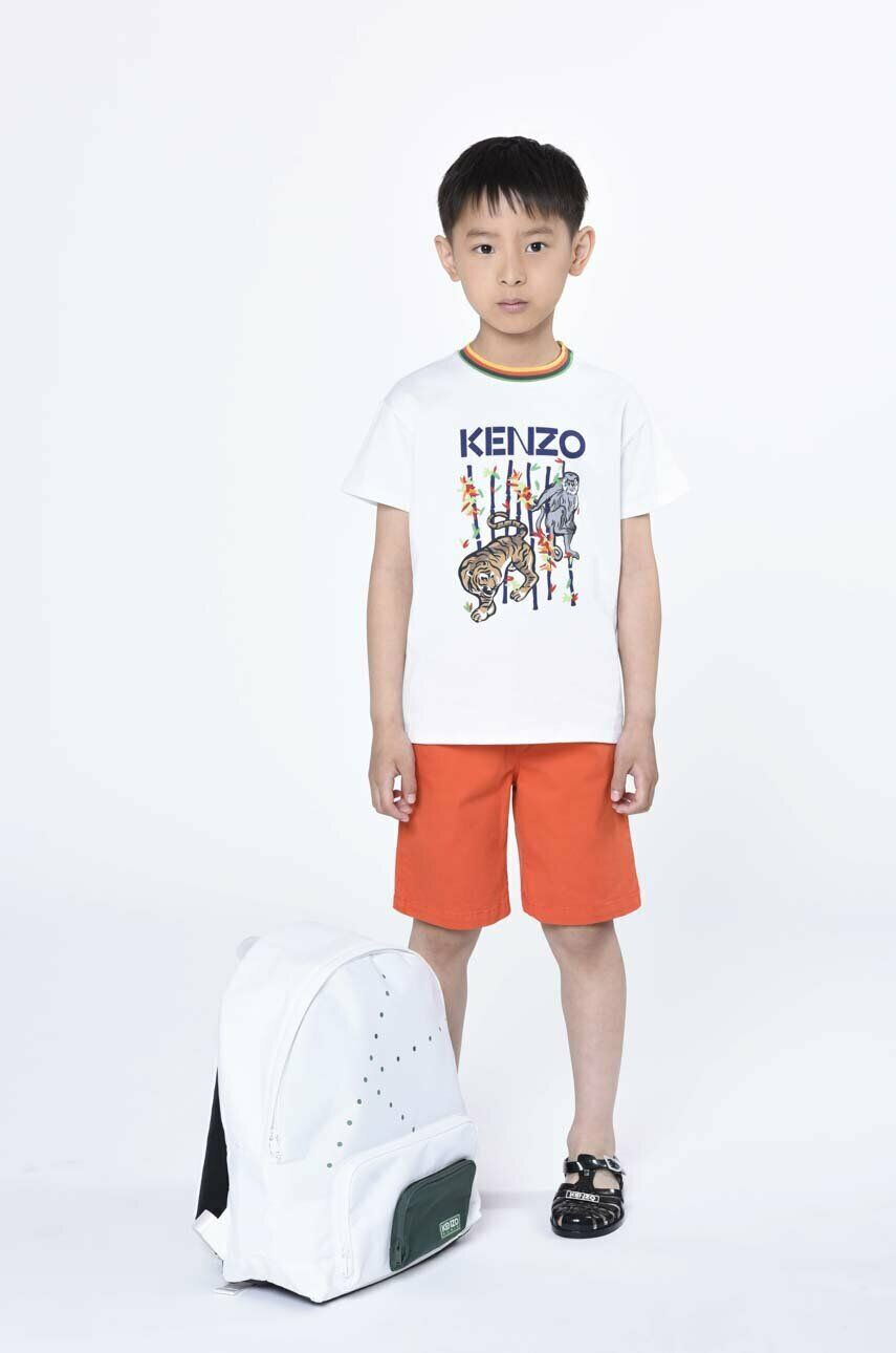 Kenzo kids Otroška bombažna kratka majica - Pepit.si