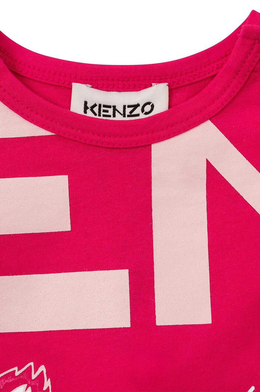 Kenzo kids Otroška bombažna majica z dolgimi rokavi - Pepit.si