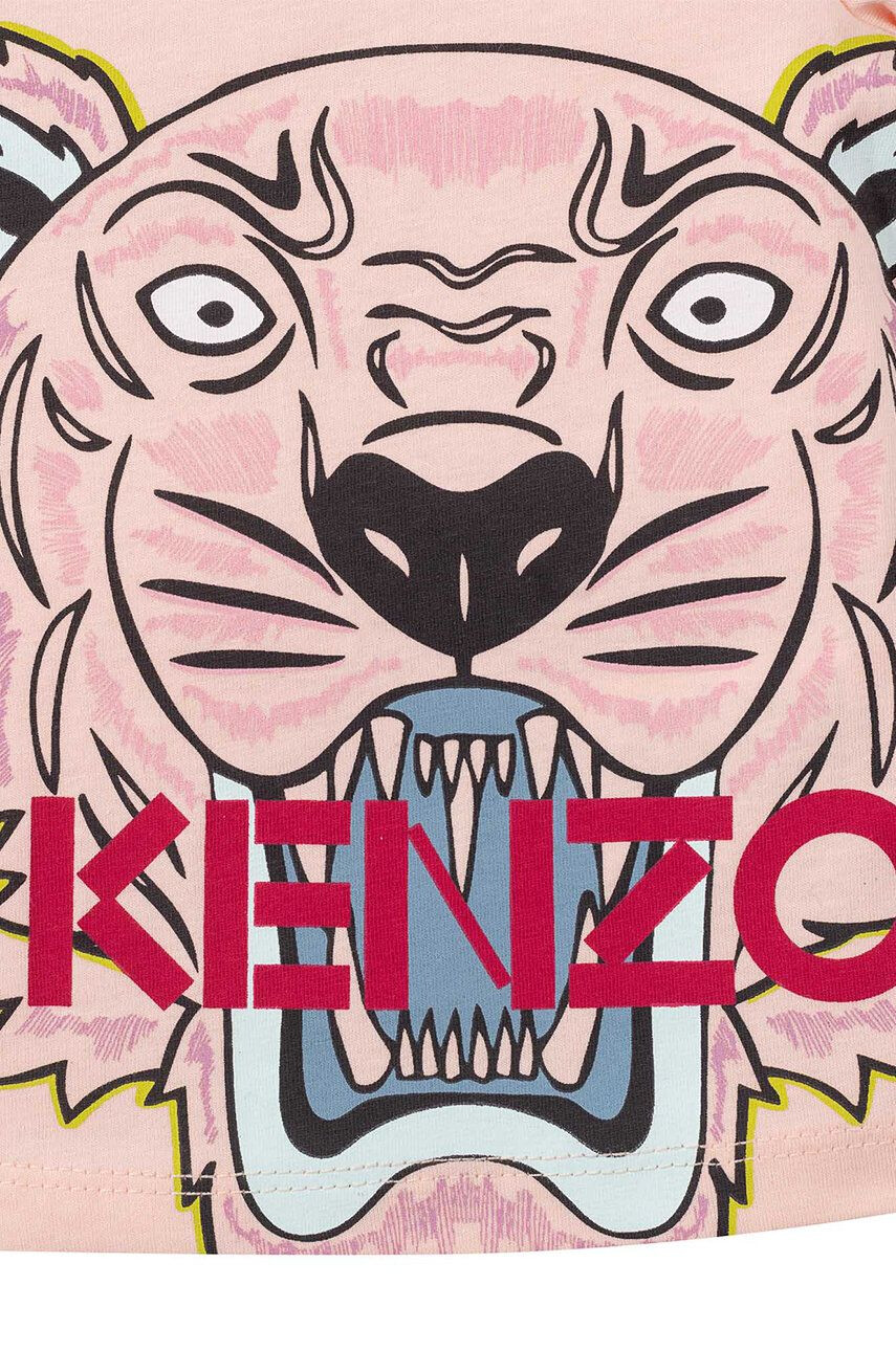 Kenzo kids Otroška bombažna majica z dolgimi rokavi - Pepit.si