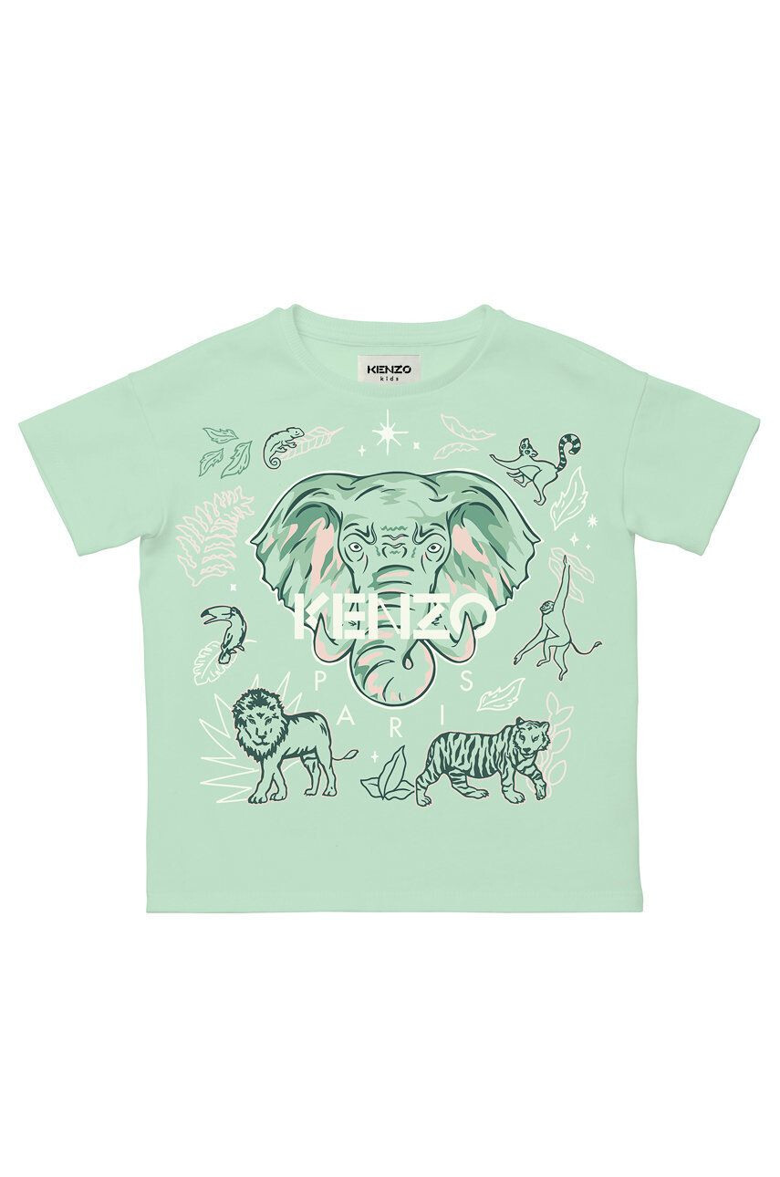 Kenzo kids Otroški bombažen t-shirt - Pepit.si