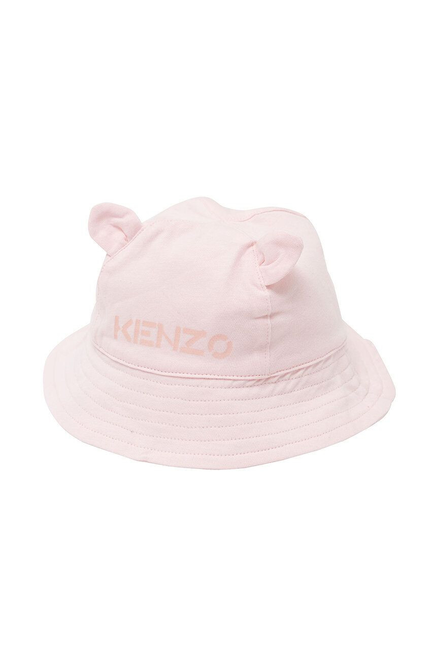 Kenzo kids Otroški komplet roza barva - Pepit.si