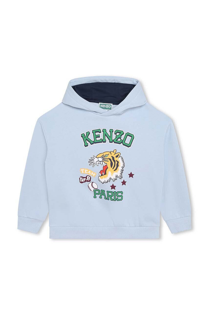 Kenzo kids Otroški pulover s kapuco - Pepit.si