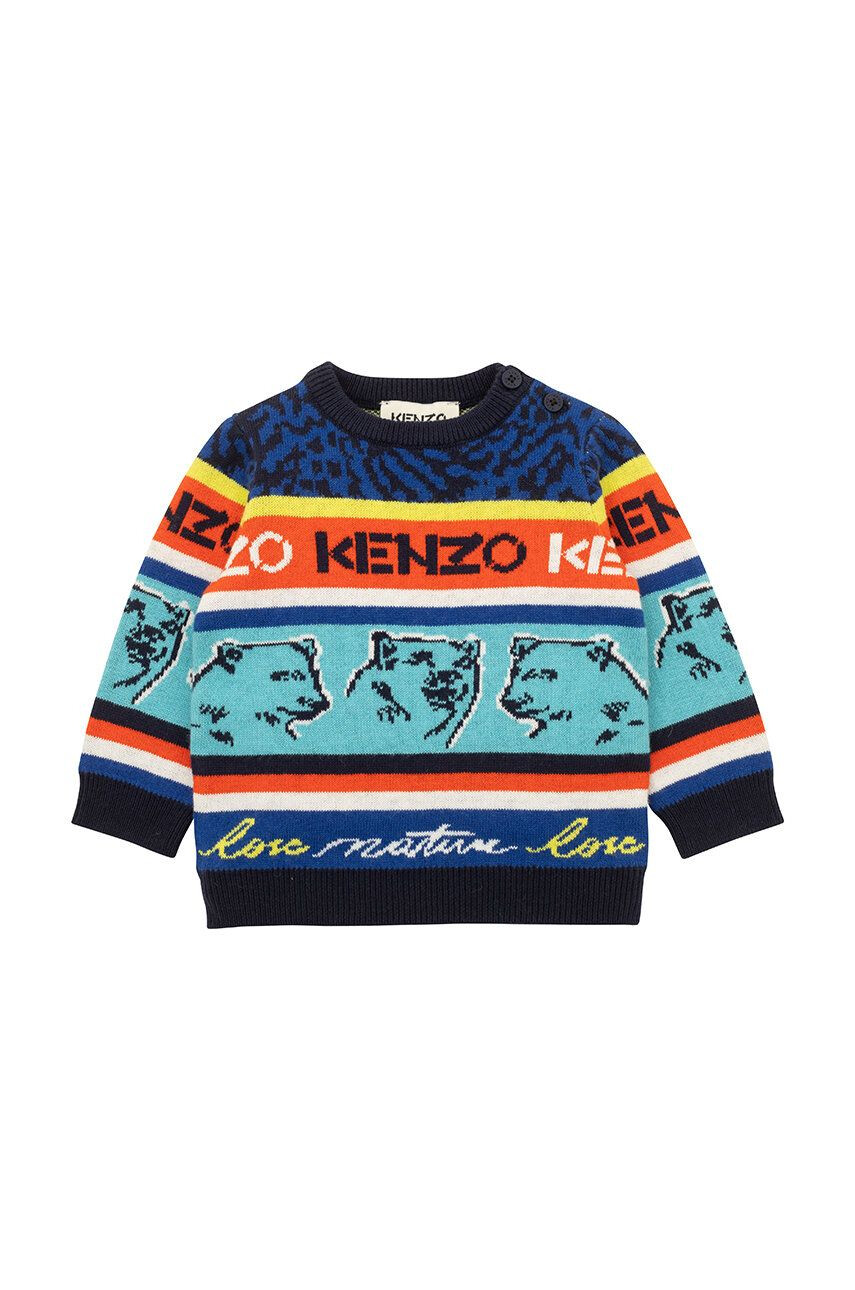 Kenzo kids Pulover za dojenčka - Pepit.si