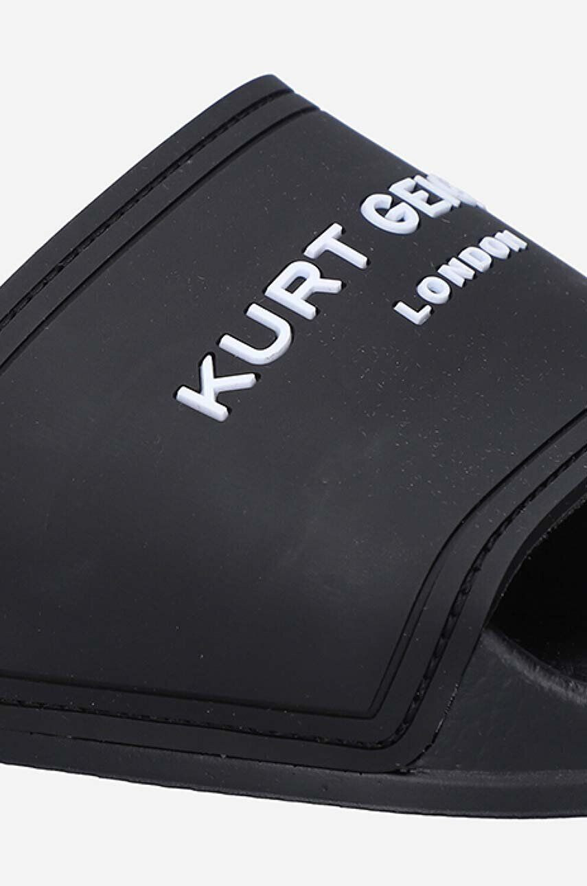 Kurt Geiger London Natikači Pool Slider ženski črna barva - Pepit.si