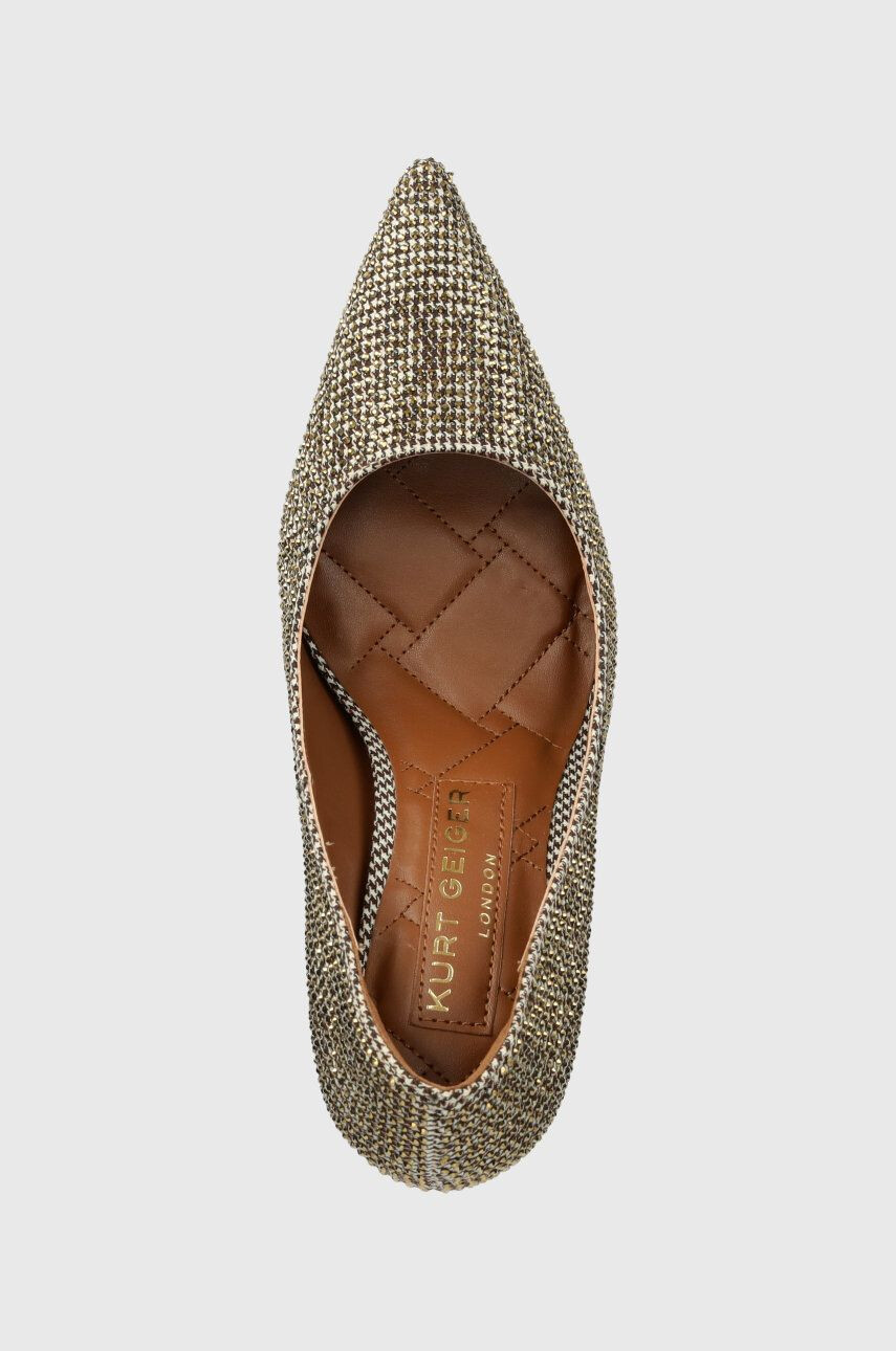 Kurt Geiger London Salonarji Belgravia zlata barva - Pepit.si