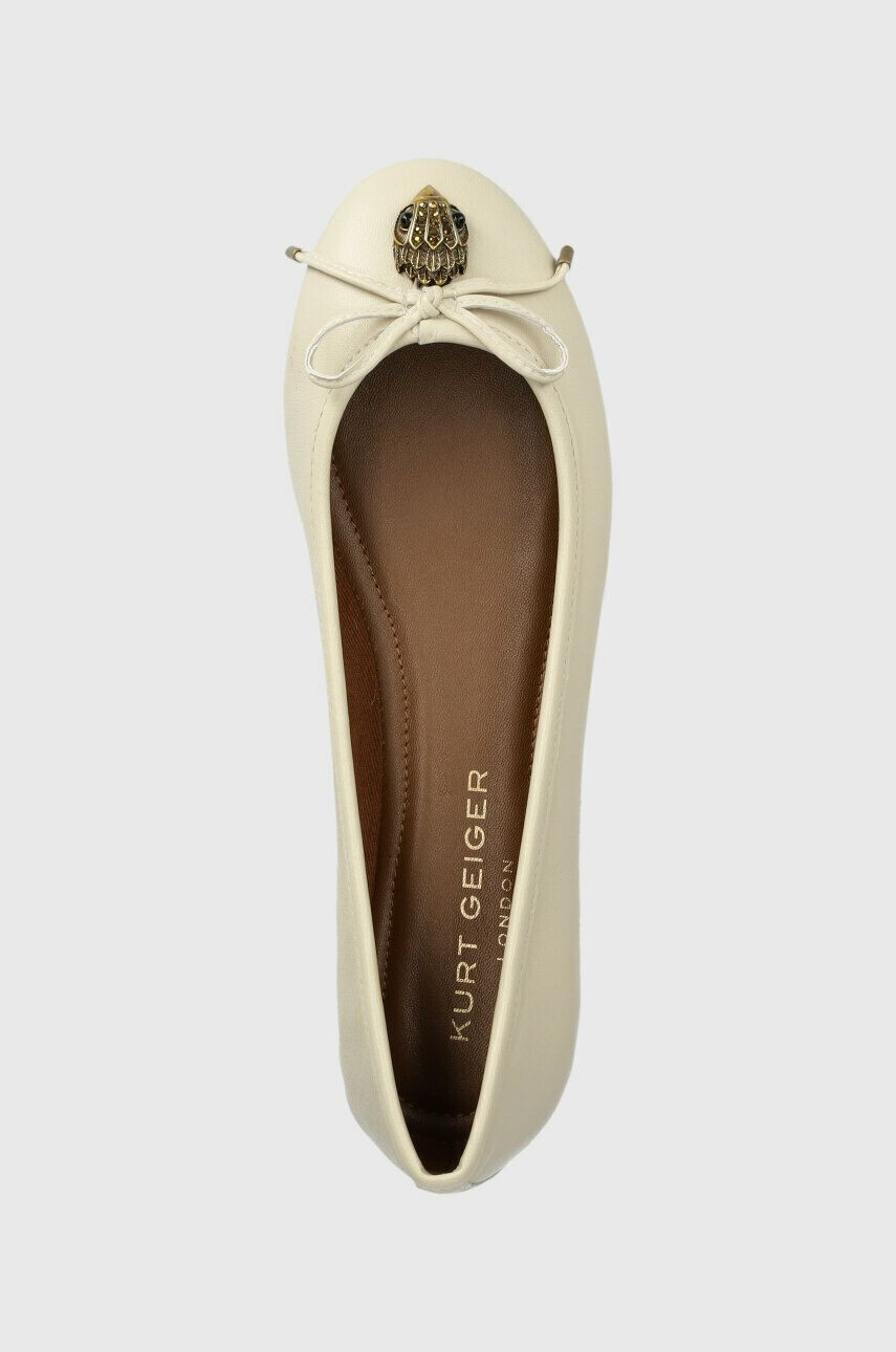 Kurt Geiger London Usnjene balerinke Eagle Ballerina - Pepit.si