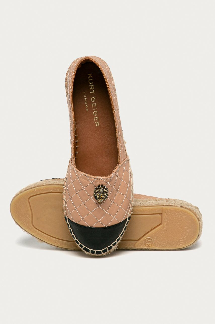 Kurt Geiger London usnjene espadrile Morella Eagle - Pepit.si