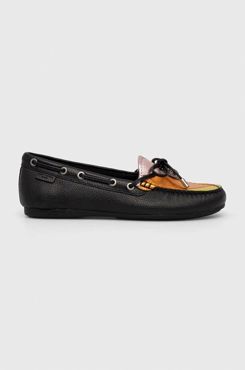 Kurt Geiger London Usnjeni mokasini Eagle Trim Moccasin ženski - Pepit.si