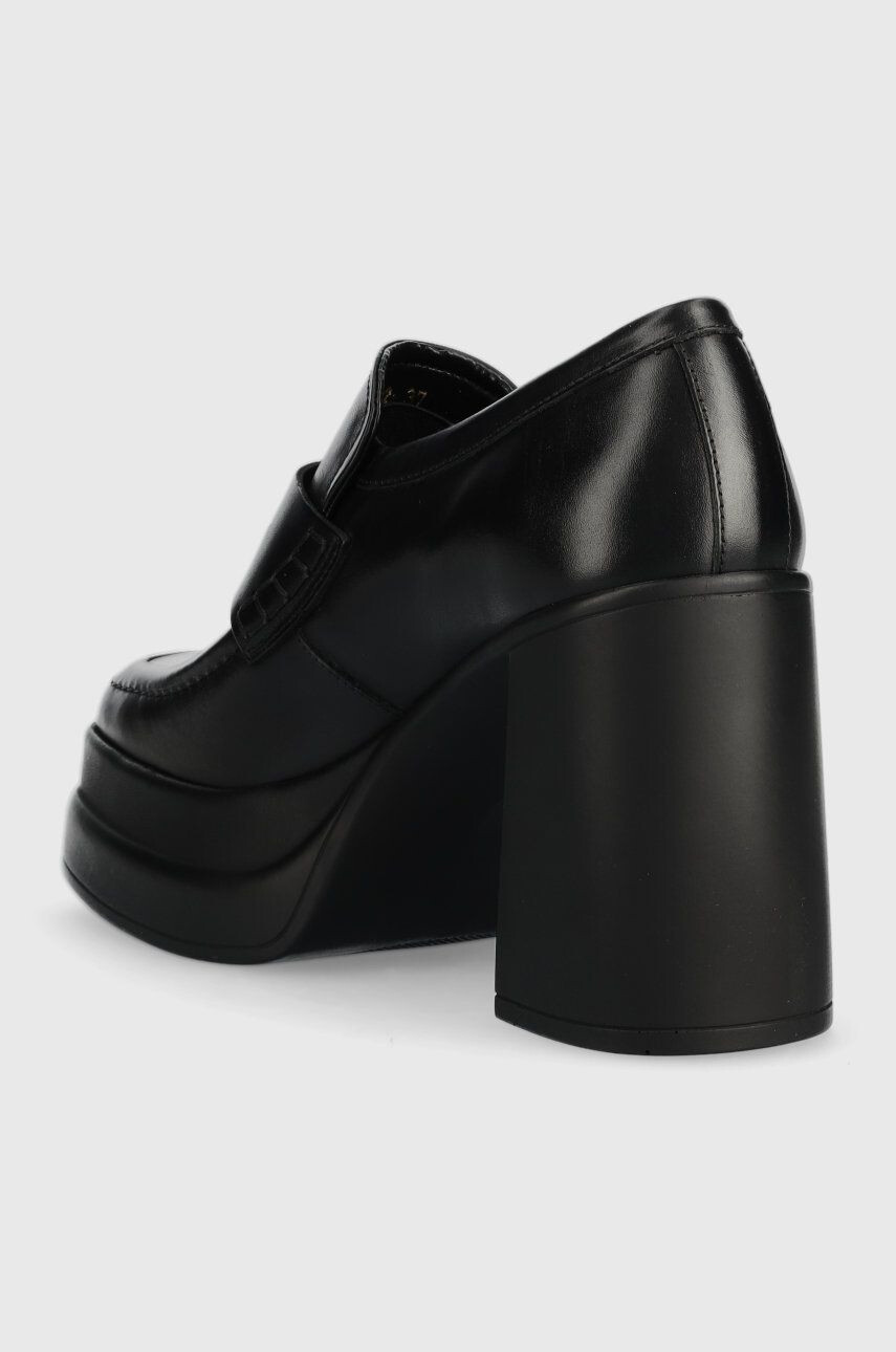 Kurt Geiger London Usnjeni salonarji Stomp Heeled Loafer - Pepit.si