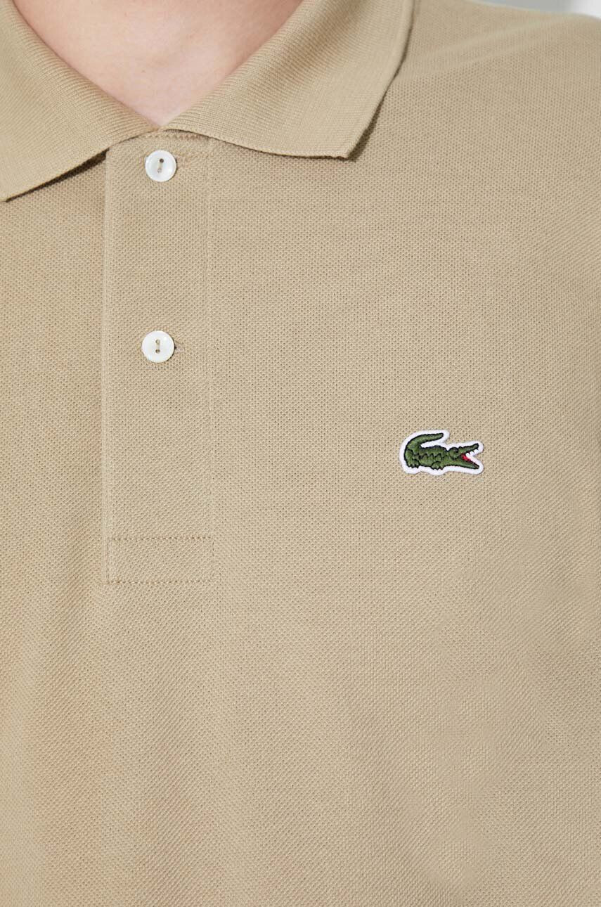 Lacoste Bombažen polo zelena barva - Pepit.si