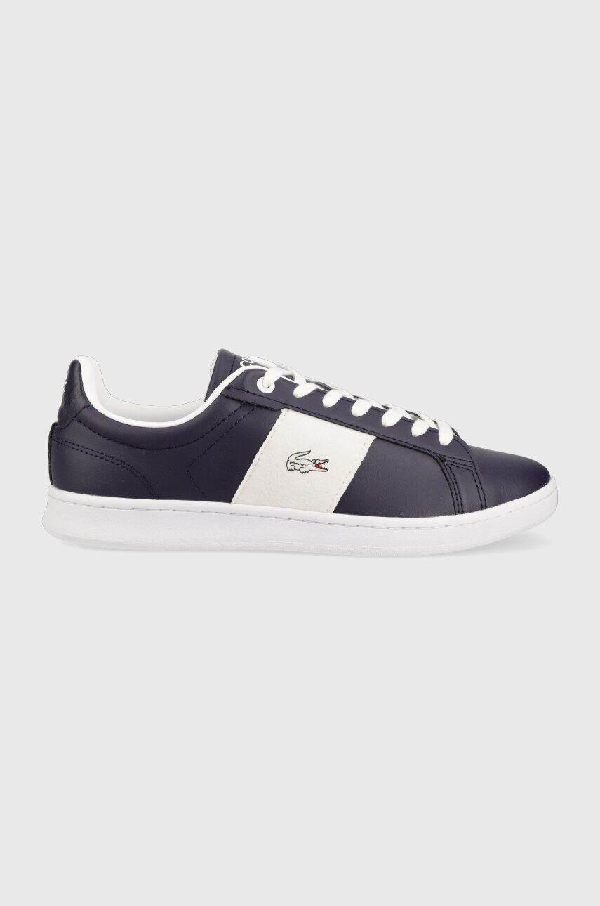 Lacoste Superge Carnaby Pro Leather Colour Contrast mornarsko modra barva 45SMA0060 - Pepit.si