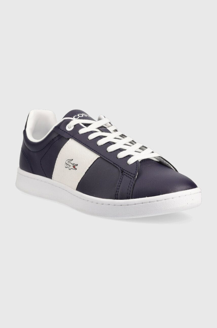 Lacoste Superge Carnaby Pro Leather Colour Contrast mornarsko modra barva 45SMA0060 - Pepit.si