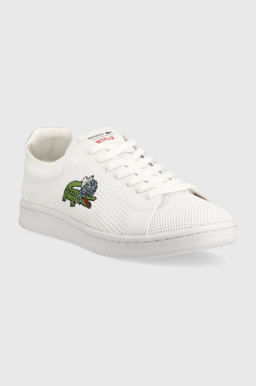 Lacoste Superge x Bridgerton Carnaby Piquee bela barva 45SFA0095 - Pepit.si