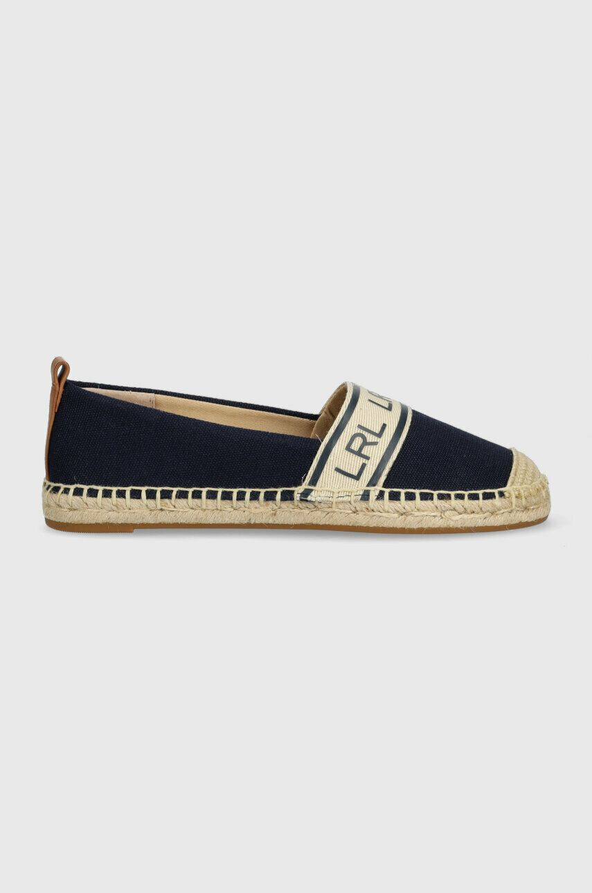 Lauren Ralph Lauren Espadrile Caylee III mornarsko modra barva - Pepit.si