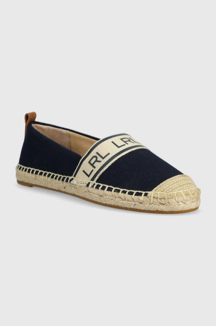 Lauren Ralph Lauren Espadrile Caylee III mornarsko modra barva - Pepit.si