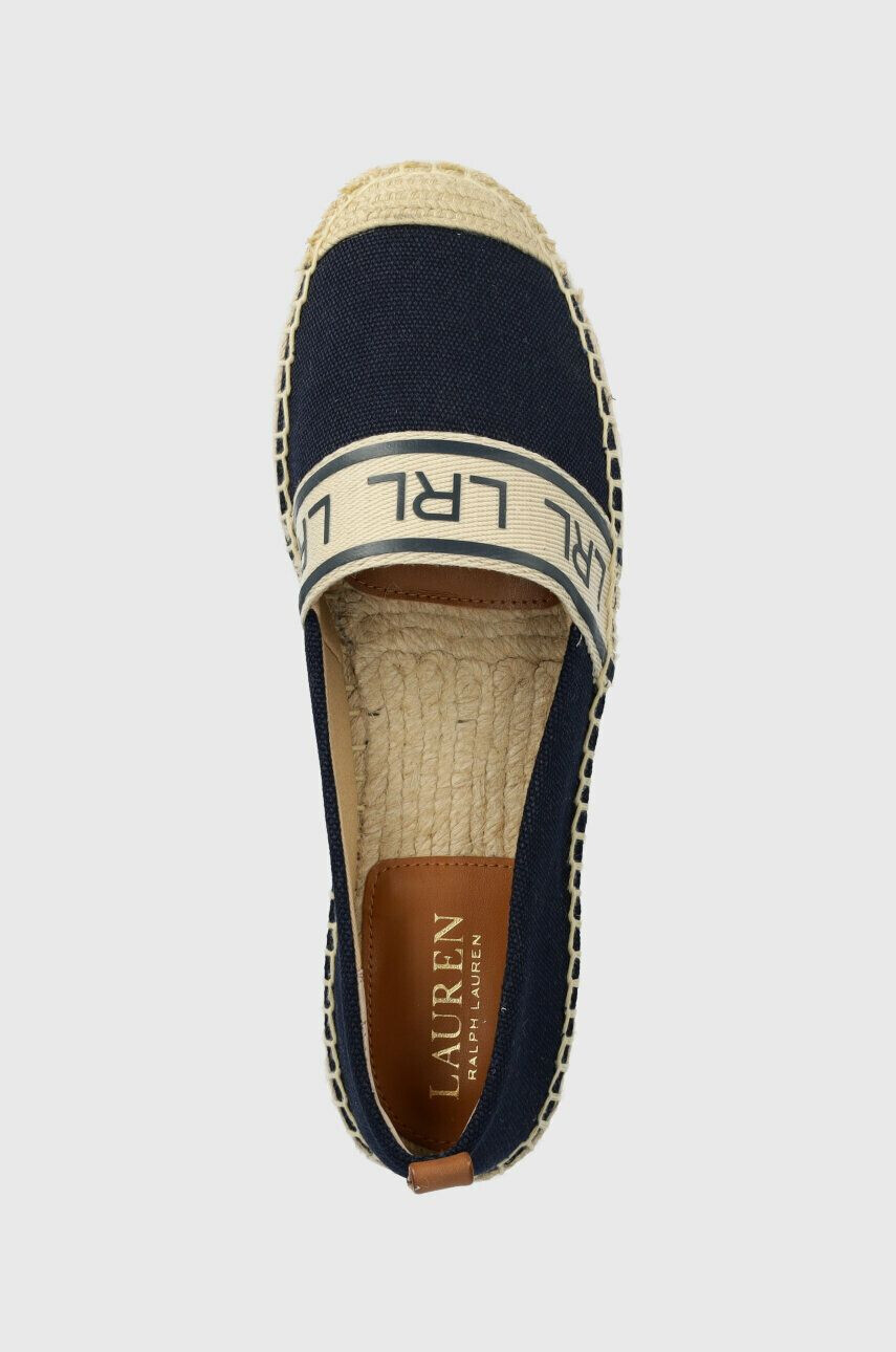 Lauren Ralph Lauren Espadrile Caylee III mornarsko modra barva - Pepit.si