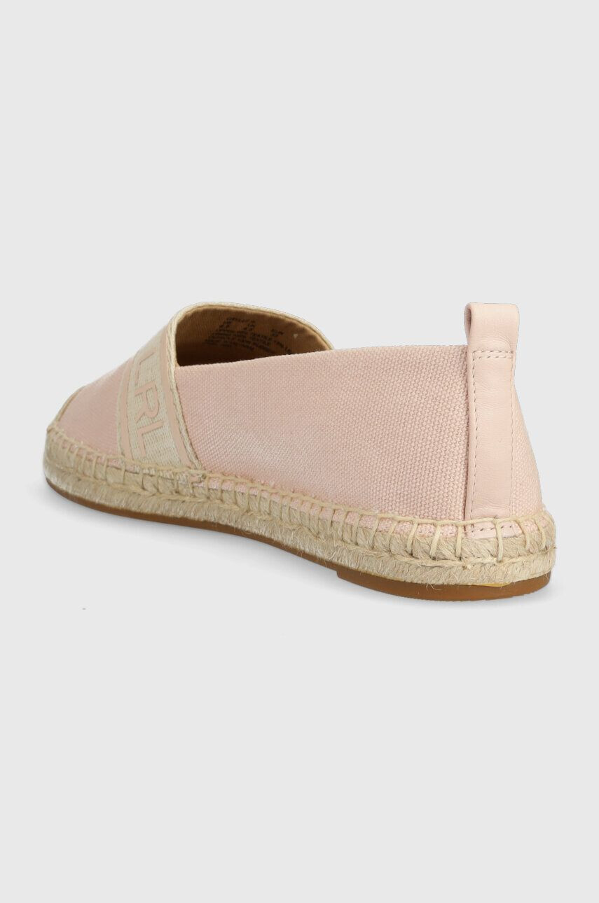 Lauren Ralph Lauren Espadrile Caylee III roza barva 802891448002 - Pepit.si