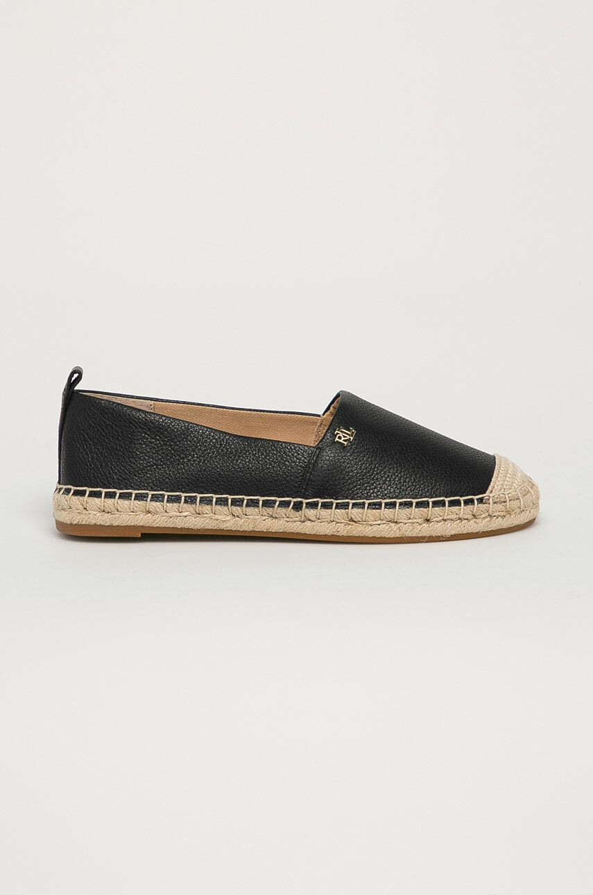 Lauren Ralph Lauren usnjene espadrile - Pepit.si